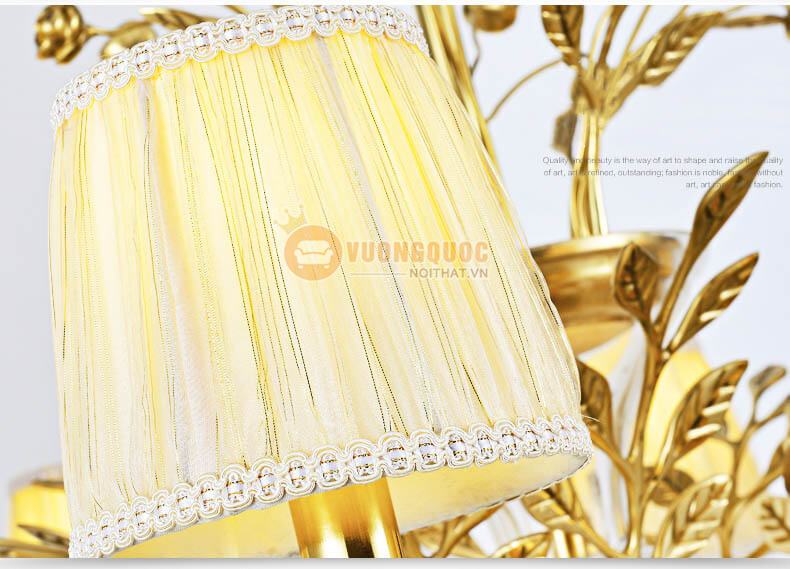 Đèn chùm đồng cao cấp phong cách đồng quê pháp ABR142-8